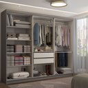 Ver imagem 3 de Guarda-roupa Casal Odisseia 6 Portas 2 Gavetas - Panorama Móveis