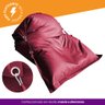 Puff Cama Solteiro Gigante Apoio Lombar Costas Pernas Relaxadas Poltrona Rotina Leitura Livro Area G - 9