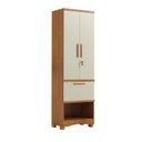 Ver imagem 2 de Armário Multiuso 2 Portas 1 Gaveta 61,70cm 100% MDF Chianti Espresso Móveis