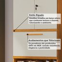 Ver mais imagens de Armário Multiuso 2 Portas 1 Gaveta 61,70cm 100% MDF Chianti Espresso Móveis