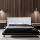 Ver imagem 2 de Cabeceira Cama Box Queen Durasi 05 Corino Branco 160 X 60 Rbl