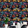 Papel de Parede Gamer 3d Auto Colante Pintura Colorida Estilo Grafite Lambe Lambe Geek Lavavel 9m - 7