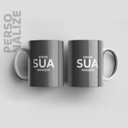 Personalizável - Caneca - 2 peças É DeCoração Canecas Premium - 1
