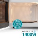 Ver imagem 4 de Micro-ondas 33l Philco Pmo38s Limpa Fácil 1400w 220v
