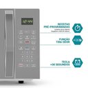 Ver imagem 3 de Micro-ondas 33l Philco Pmo38s Limpa Fácil 1400w 220v
