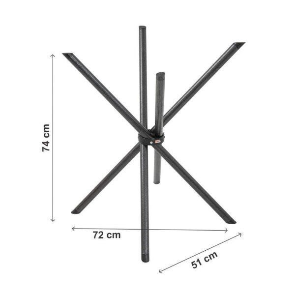 Conjunto de Mesa com 4 Cadeiras Luna Clássica  - 4