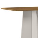 Ver imagem 2 de Mesa de Jantar Anitta 120x80 Off White/ypê Tampo em Mdf - New Ceval
