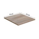 Ver imagem 4 de Conjunto de Mesa com 4 Cadeiras Luna Clássica Branco/Capuccino