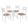 Conjunto de Mesa Redonda com 4 Cadeiras Luna Clássica  - 3
