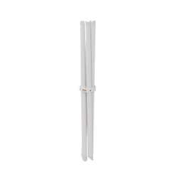Conjunto de Mesa Redonda com 4 Cadeiras Luna Clássica Branco/Capuccino - 8 Conjunto de Mesa Redonda com 4 Cadeiras Luna Clássica Branco/Capuccino - 8