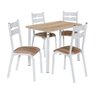 Conjunto de Mesa com 4 Cadeiras Luna Clássica  - 3
