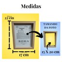 Ver imagem 4 de Porta-retrato de Madeira Nicho para Foto 15 X 20cm