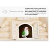 Relogio de Parede Cuco Musical Estilo Vintage Madeira Pendulo Passaro Classico Decorativo Quartzo - 4