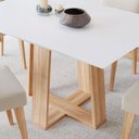 Ver imagem 6 de Mesa de Jantar 4 Lugares 90 Babus