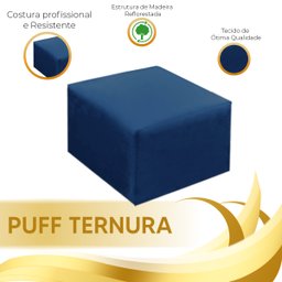Puff Ternura Veludo - Star Confort - 4