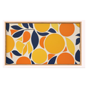 Ver imagem 2 de Quadro Decorativo N°178 70x40cm - Panorâmico Botânico - Laranjas Minimalista - Rollflex