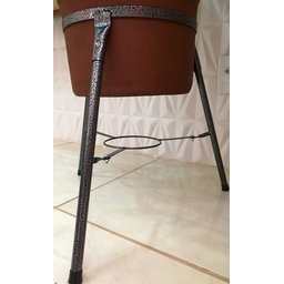 Suporte Tripé de Ferro P/ Vasos e Plantas 38x60cm Alto - 6