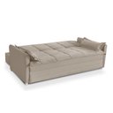 Ver imagem 5 de Sofá Cama 2,00m 3 Lugares Suede Vienna Castor