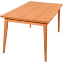 Ver imagem 2 de Mesa California em Madeira Maciça com Tampo Lâminado 1.60 Amêndoa - Refinatto