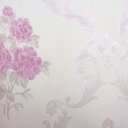 Ver imagem 5 de Papel de Parede Floral Adamascado Rosa com Cola Inclusa