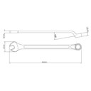 Ver imagem 4 de Chave Combinada 19 Mm com Pescoço Tramontina com Corpo Forjado em Aço Especial Cromado Tramontina