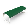 Banco com Assento em Aço - Nk 1906 Nilko Armários Verde - 1