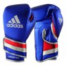Luvas de boxe e kickboxing adidas Adi-Speed 501 Pro Full Metalic - Azul - 14 Oz - 1