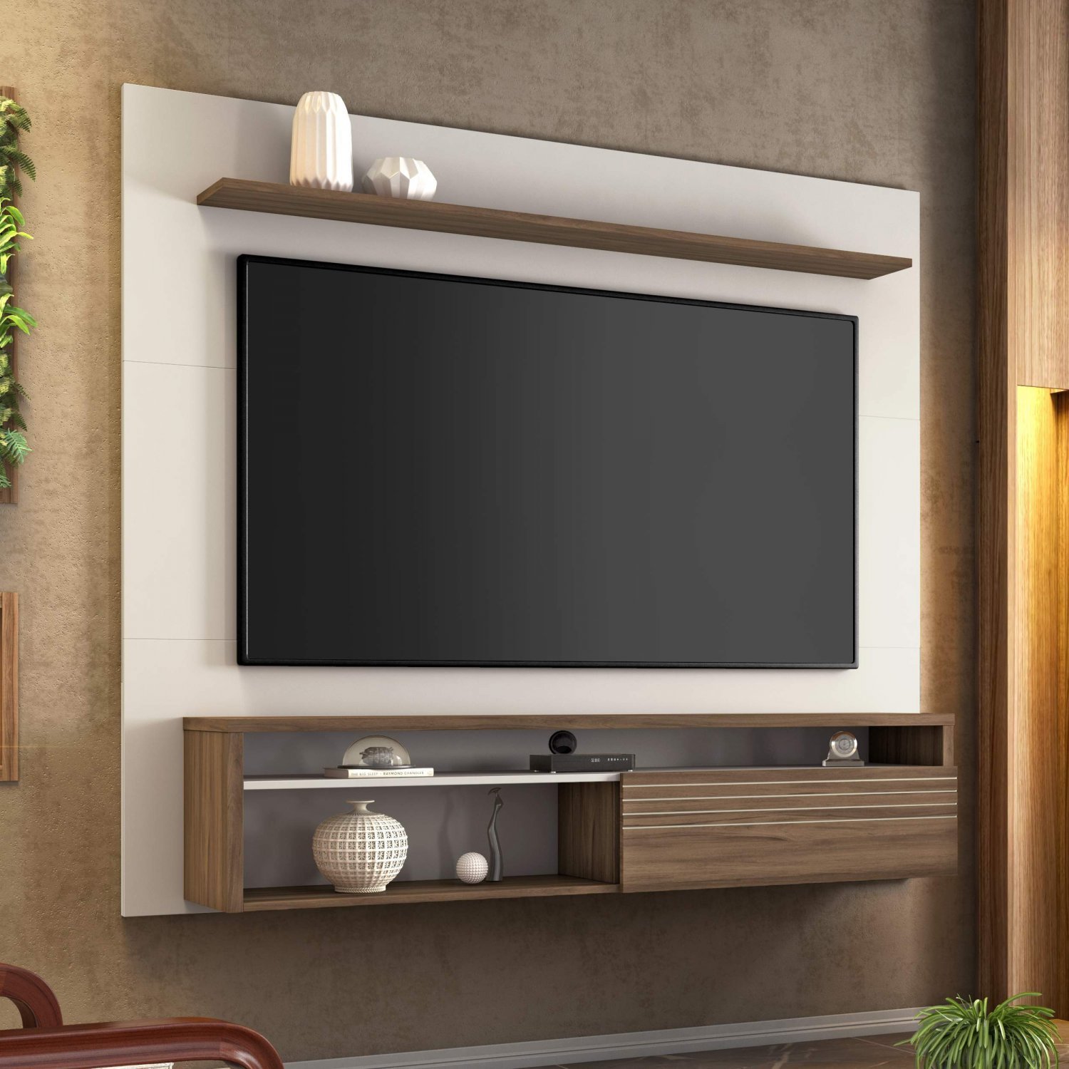 Painel para TV até 60 Polegadas NT 1100 Notável Móveis Menor preço em Painel para TV até 60 Polegadas NT 1100 Notável Móveis