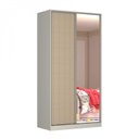 Ver imagem 3 de Guarda-Roupa Solteiro 1 Espelho 2 Portas 3 Gavetas