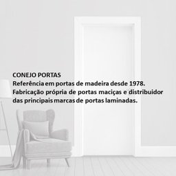 KIT PORTA PRONTA PRIMER - 210X82CM - ABERTURA ESQUERDA - 6