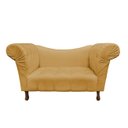 Ver imagem 1 de Recamier Divã Rio 1,50m Suede Mostarda - Dominic Decor