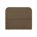 Ver imagem 1 de Cabeceira Estofada Queen Alana 160cm Linho Marrom