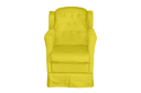 Ver imagem 3 de Puff e Poltrona Amamentação Balanço Quarto Baby Suede Amarelo - Incasa Decor