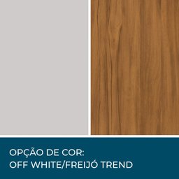Painel para TV até 60 Polegadas 1 Porta 3 Prateleiras NT 1115  - 8