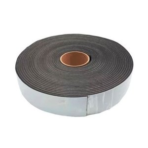 1105 - Fita Neoprene Preta 40x3mm X 10 Mt