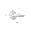 Ver imagem 5 de Arandela Nordecor Pyana 10w Led Bivolt Branco 3000k Luz Amarela 2855