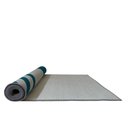 Ver imagem 7 de Tapete Passadeira Boho Arcos 45x140cm Cinza Azul - Antiderrapante