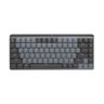 Teclado Mecânico sem Fio Logitech MX Mechanical Mini, Switch Tactile Quiet, Bluetooth e USB, Preto - 1