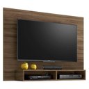 Ver imagem 2 de Painel para TV até 49 Polegadas 120CMX89CM 2 Nichos Eros Notável Móveis Marrom