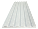 Ver imagem 2 de Painel Ripado / Lambril em Isopor (eps) 30x100 Cm - Kit 6 Unidades