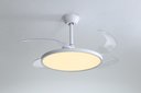 Ver imagem 4 de Ventilador de Teto Aliseu Lotus Bivolt Branco com Controle Remoto