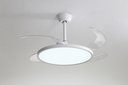 Ver imagem 3 de Ventilador de Teto Aliseu Lotus Bivolt Branco com Controle Remoto