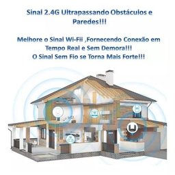 Reforce Seu Sinal: Repetidor Wi-fi 4 Antenas Pixlink - 3