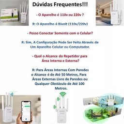 Reforce Seu Sinal: Repetidor Wi-fi 4 Antenas Pixlink - 4