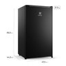 Frigobar 90l Em90b Preto Electrolux Preto - 5