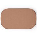 Ver imagem 6 de Puff Decorativo Orgânico para Living Quarto 100cm Doha W01 Linho Rosê - Lyam Decor