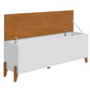 Ver imagem 7 de Baú Recamier Cama Box Casal Quarto Multifuncional Guarda Volumes Multiuso Montessoriano Brinquedos P