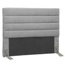 Ver imagem 1 de Cabeceira Queen 160 cm Livia Linho Cinza - SSX Multicoisas