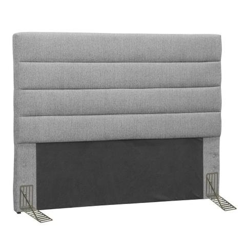 Cabeceira Queen 160 cm Livia Linho Cinza - SSX Multicoisas