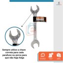 Ver imagem 3 de Chave De Aperto Fixa Em Aço Carbono 16 X 17mm Starfer